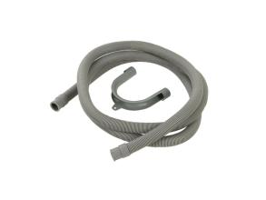 Tubo di drenaggio flessibile per lavatrici 2,5 m x 21 mm