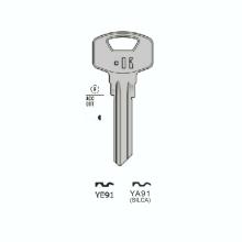 CHIAVE yale  YE91-YA91-YI22 cap-97325-12624