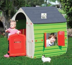 CASETTA BAMBINI GIARDINO IN RESINA