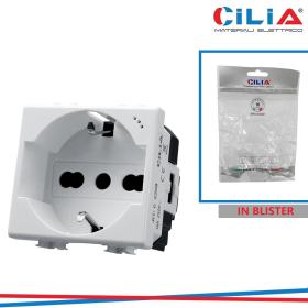 MATIX PRESA SCHUKO 2P-T MTX BIANCO