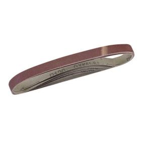 5 nastri abrasivi 13 x 457 mm Grana