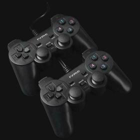 COPPIA JOYPAD CON CAVO USB DA 1,50M