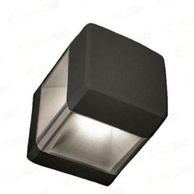 ELISA WALL NERO TRASP LED GX53 7W 4