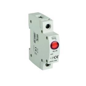 Lampada di controllo a LED rossa pe