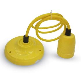 LAMPADARIO CON PORTALAMPADA PORCELL