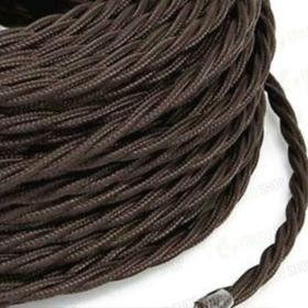 LAMPADARIO CORDA 2 X 0.75MM MARRONE