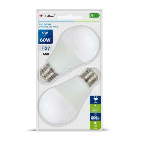 LAMPADINA LED - 9W E27 A60 CAMBIA C