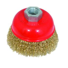 SPAZZOLA A TAZZA ACCIAIO   mm 75 fo