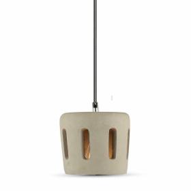 LAMPADARIO IN CALCESTRUZZO+COPRILAM