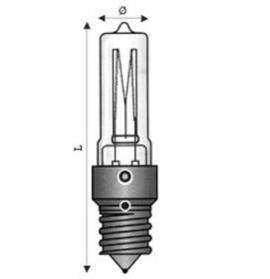 WIMEX 4254000 LAMPADA ALOGENA TUBOL