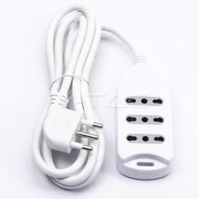 MULTIPRESA 3 POS 10/16A BIPASSO CON