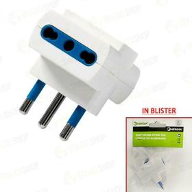 ADATTATORE SPINA 16A, 3 PRESE 10A/1