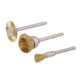 KIT 3 SPAZZOLE ACCIAIO MINI PENNELL