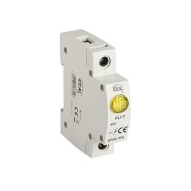 Lampada di controllo a LED gialla f