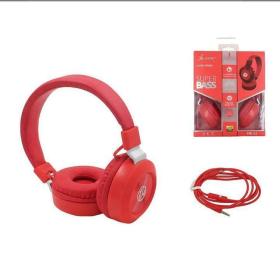 CUFFIA A FILO C/MICROFONO HB-20 RED