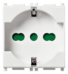 VIMAR 14210 PLANA PRESA UNIVERSALE 16A 2P-T ..