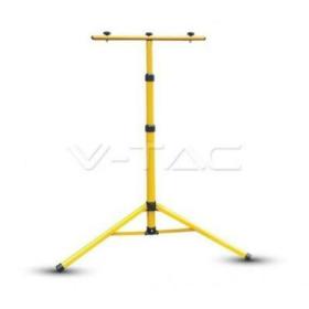 TREPPIEDI PER SUPPORTO PROIETTORE LED FARO DA CANTIERE ALLUMINIO V-TAC LAVORO