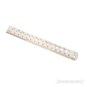 Trapano Guida 6" 150mm Modello in Acciaio Inox regola