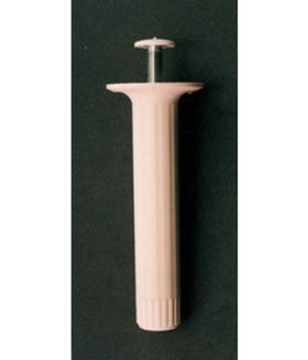 PIEDINO IN ABS D.28 CM. 10 BIANCO