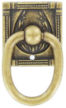 MANIGLIA ANTICH.12323 MM.33X57 FLORANCE