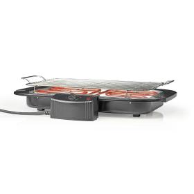BARBECUE BRACE GRIGLIA PIASTRA ELETTRICA BISTECCHIERA 2000W nedis