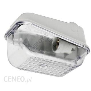 plafoniera Applique a muro esterna Ovale Piccola bianca ip 54 esterna E27