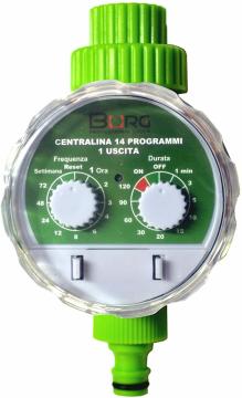 CENTRALINA 3/4 IRRIGAZIONE AUTOMATICA 14 PROGRAMMI ACQUA GIARDINAGGIO GIARDINO