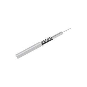 Cavo antenna Coassiale TV DTT SAT da 5mm matassa 150 mt bianco