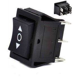 Pulsante Deviatore Bilanciere Rocket 16A 250VAC 20A 125VAC ON-OFF-ON Bipolare