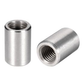 FAEG connettore dado manicotto filettato M10 X 1CM  ferro finitura cromo 10PZ