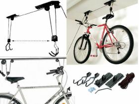 PORTA BICI DA CORSA STAFFA SUPPORTO APPENDI SALVA SPAZIO IN GARAGE BICICLETTA