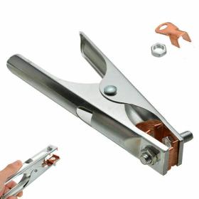 PINZA DI MASSA PER FILO SALDATRICE SALDATORE SALDATURA MORSETTO 500A