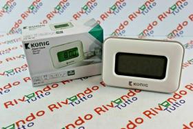 KONIG SVEGLIA MULTIFUNZIONE TEMPERATURA AMBIENTE TIMER - KN-AC10
