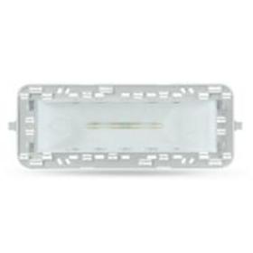 AVE 442089 LAMPADA EMERGENZA LED 230V DA INCASSO MULTICOMPATIBILE S44 4x7MODULI