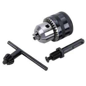 Kit mandrin 13 mm avec adaptateur SDS Plus   pour Perforateur Perceuse Foret