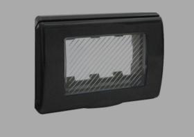 Placca stagna Ave 3 moduli