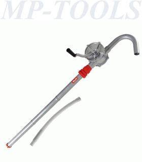 POMPA MANUALE ROTATIVA TRAVASO LIQUIDI TRAVASATRICE PER FUSTI
