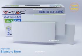V-TAC VT-712 APPLIQUE LAMPADA DA MURO A LED DA INTERNO BIANCO