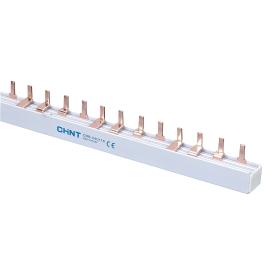 BusBar un polo piu neutro Ie=63 A Sezione:10mm Lunghezza standard 1 metro