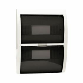 Coperchio 53T24B IP40 colore bianco domus RAL9010 24 moduli DIN  BL08P e BL08CG