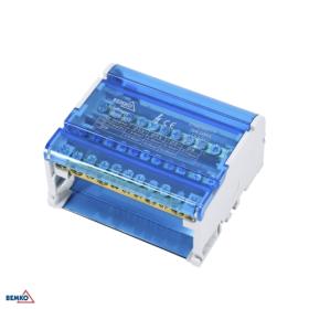 MORSETTIERA TETRAPOLARE DA QUADRO 125A 11 FORI MATERIALE ELETTRICO