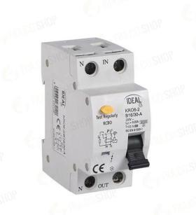 magnetotermico differenziale 30ma 6 ka interruttore salvavita 16A