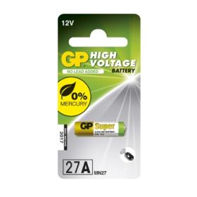 BATTERIE ALCALINE 27A/MN27 12 V SUPER 1-BLISTER GP 37132970