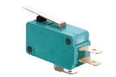 Deviatore finecorsa con leva 27mm, terminali faston 4,8mm, 250V 5A X SCHEDA PCB
