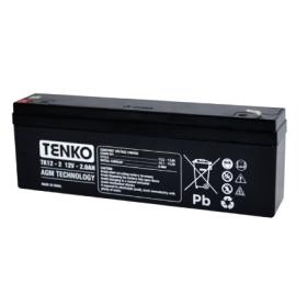 BATTERIA TENKO ERMETICA AL PIOMBO 12V 2Ah RICARICABILE IDEALI PER SICUREZZA