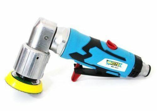 SMERIGLIATRICE ANGOLARE AD ARIA COMPRESSA CON DISCO IN VELCRO