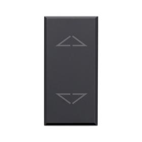 Commutatore a bascula, Tekla S44, colore grigio Tekla, 1P 10A 250V