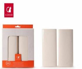 UMIDIFICATORE IL COCCIO ORIGINALE CERAMICA PER TERMOSIFONI STUFA BIANCO 2PZ