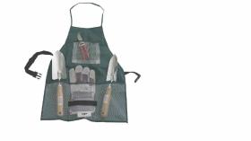 GREMBIULE PETTORINA PORTA TUTTO PORTA ATTREZZI PIANTE FIORI GIARDINO X LAVORI