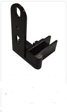Vetro porta pivot  INSET PORTA 180 GRADI NERO 1 confezione contiene 2 CERNIERE